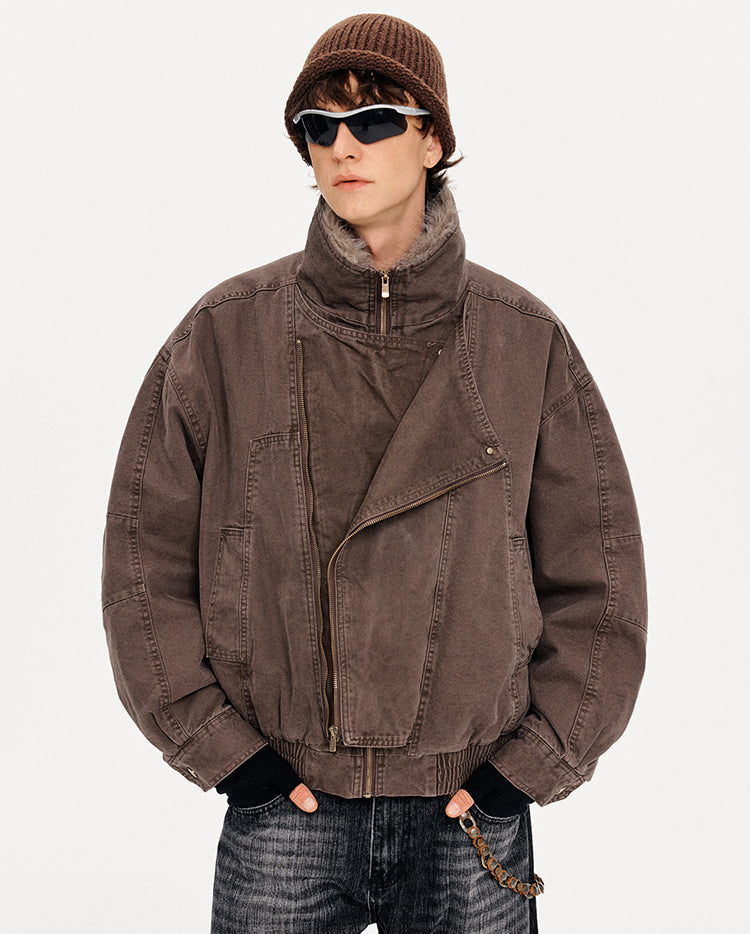 MADWITCH DECONSTRUCTED WASHED WORK JACKET #880630