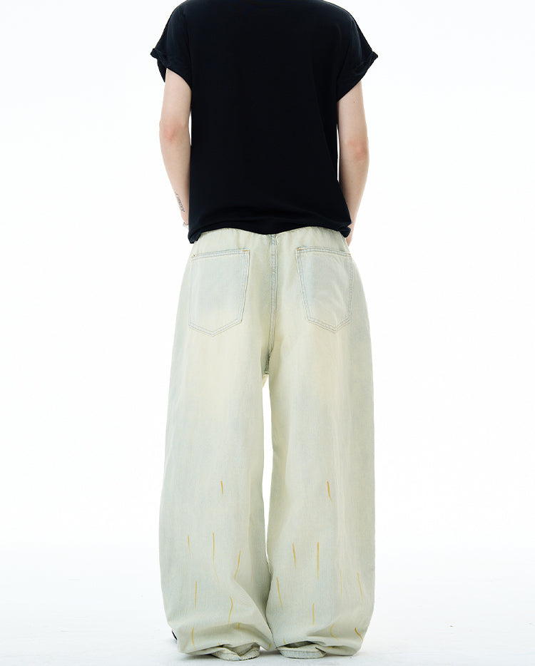 MADWITCH POST-APOCALYPTIC RIPPED JEANS #68122