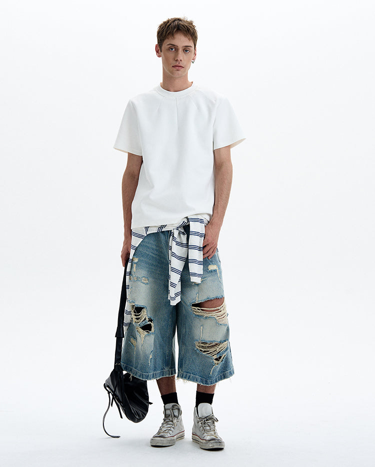 MADWITCH PATCHWORK DESIGN TEE #241322