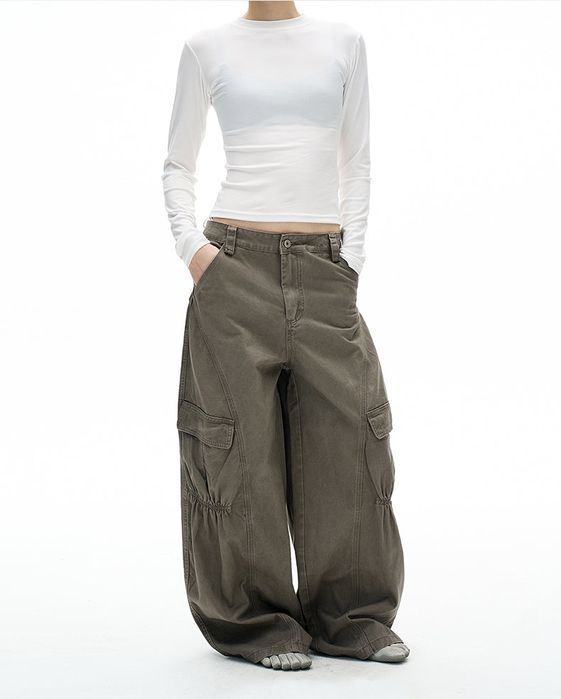 MADWITCH PLEAT CARGO PANTS #6230