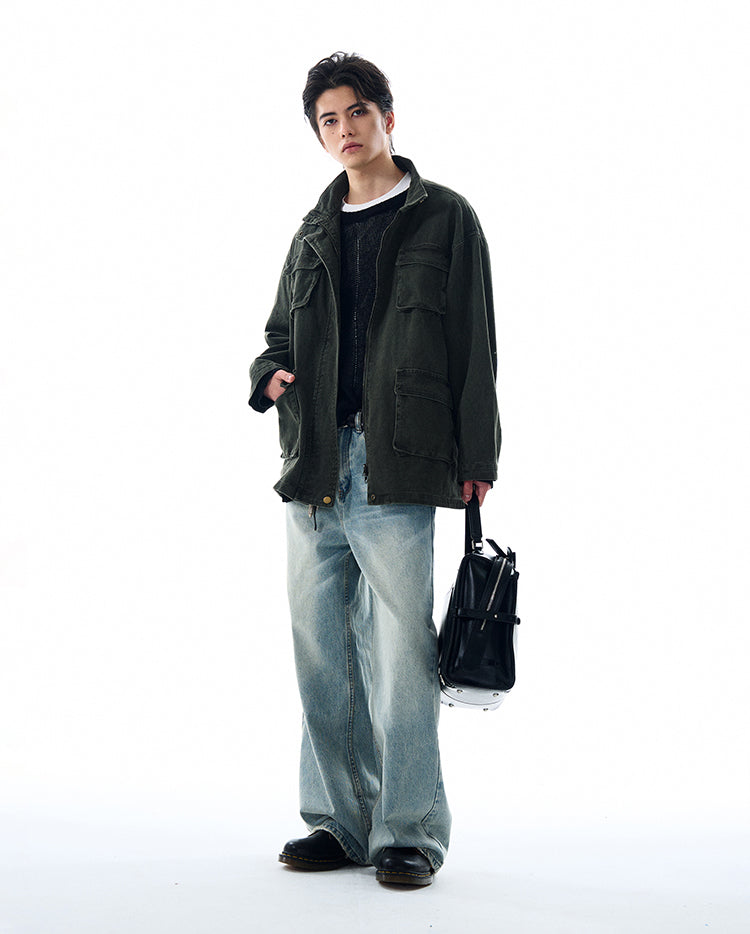 MADWITCH MULTI-POCKET UTILITY JACKET #G1040