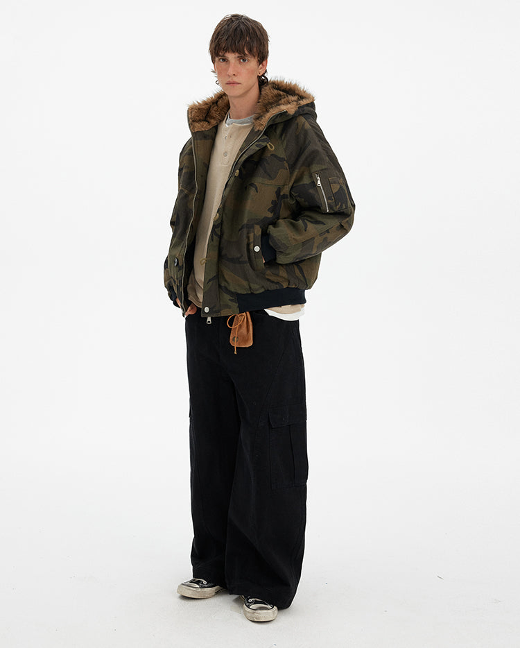 MADWITCH CAMO STREET PARKA JACKET #M1053