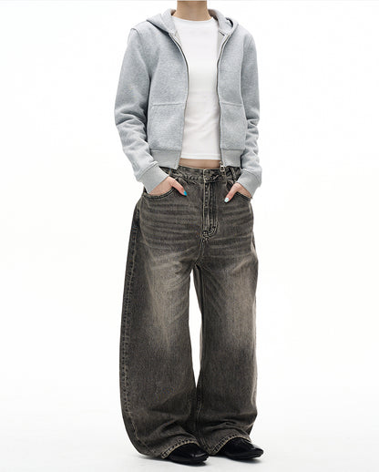 MADWITCH VINTAGE WASHED CARGO JEANS #GPC5518