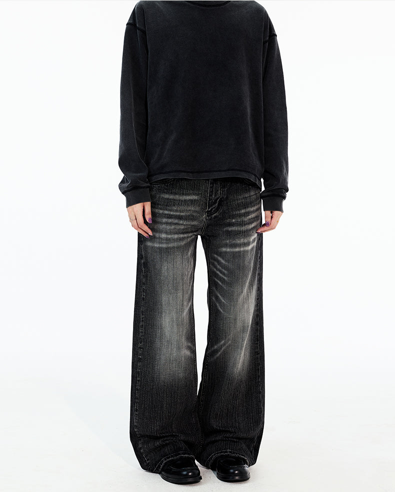MADWITCH BAMBOO WASH STRAIGHT LEG JEANS #GP9765N