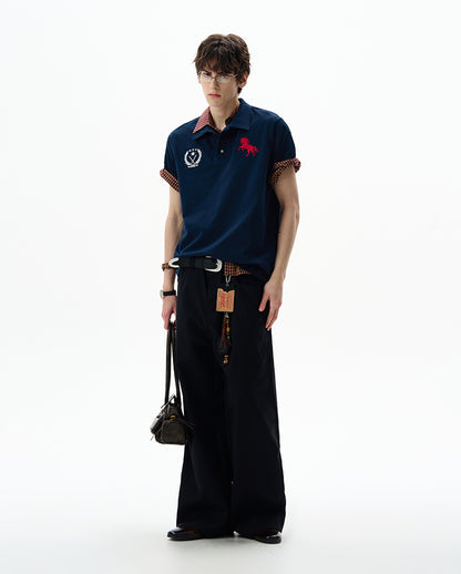 MADWITCH BADGE EMBROIDERED POLO #251388