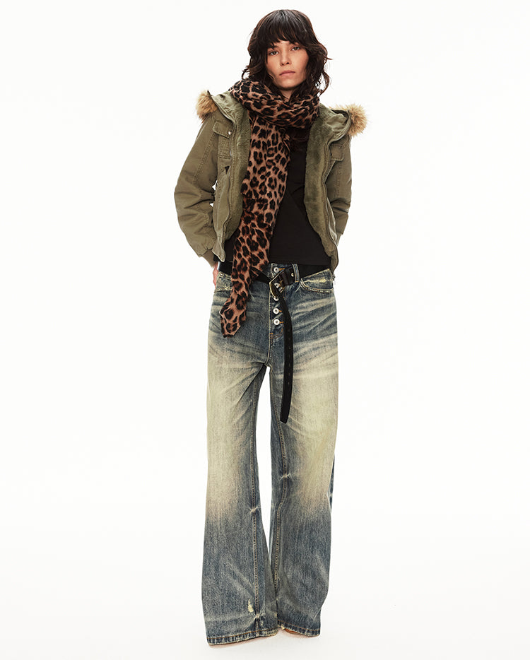 MADWITCH CANVAS HOODED JACKET #256192