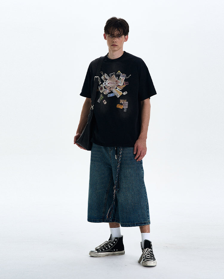 MADWITCH FUN GRAPHIC SHORT SLEEVE TEE #27335
