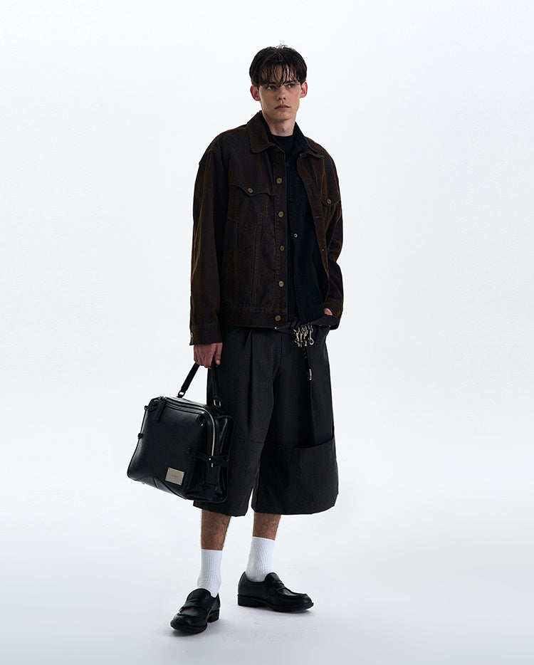 MADWITCH VINTAGE HEAVY-DUTY WORKWEAR JACKET #G6813