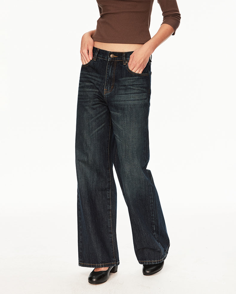 MADWIT AMERICAN STRAIGHT JEANS #GPC9773