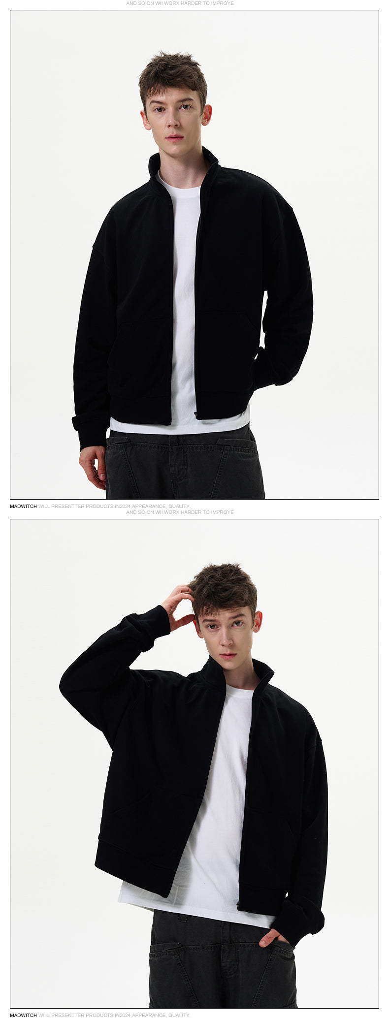 MADWITCH BASIC CASUAL JACKET #DC0136