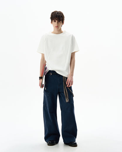 MADWITCH PATCHWORK CASUAL TEE #251410