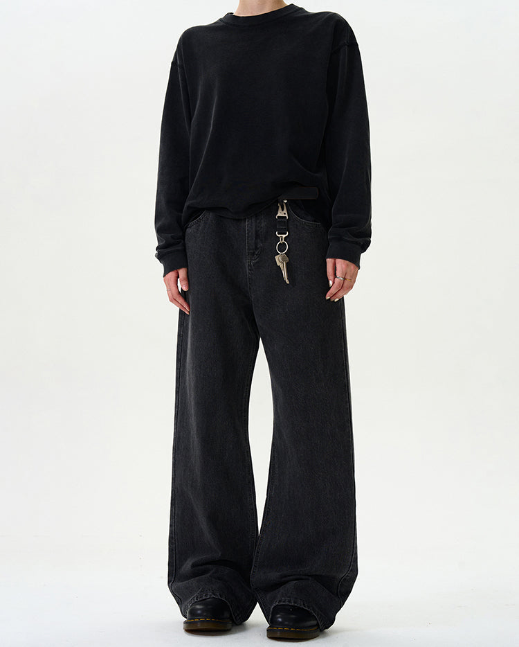 MADWITCH WASHED VINTAGE DENIM JEANS #WHOA064
