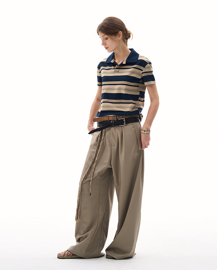 MADWITCH DISTRESSED VINTAGE POLO #G1306