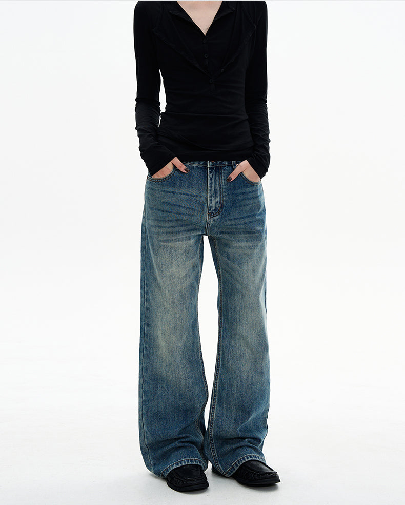 MADWITCH AGED STRAIGHT DENIM #N5531
