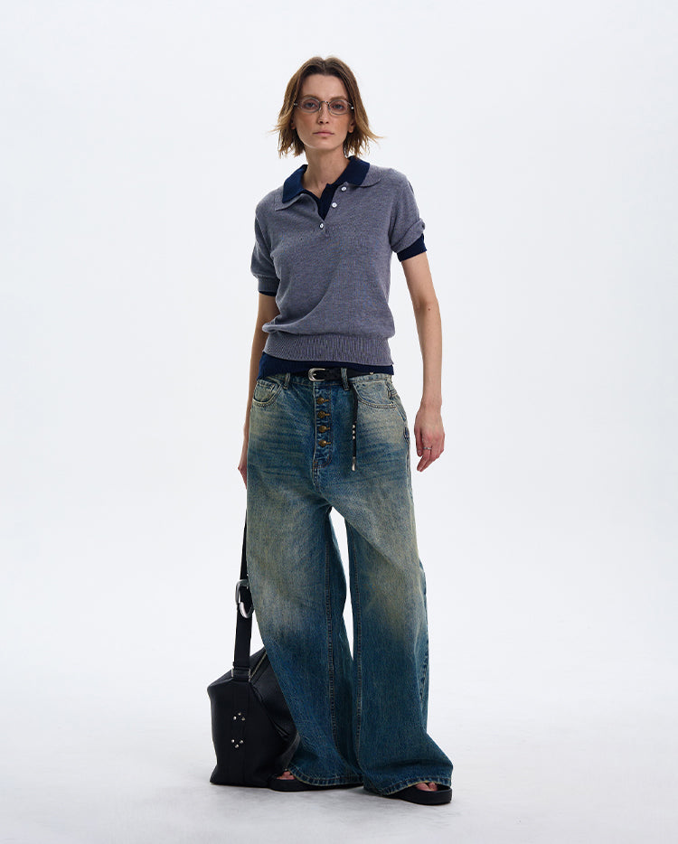 MADWITCH SLIM-FIT CASUAL T-SHIRT #27310