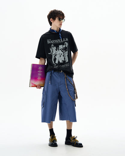 MADWITCH ROCK RETRO TEE #BW25701