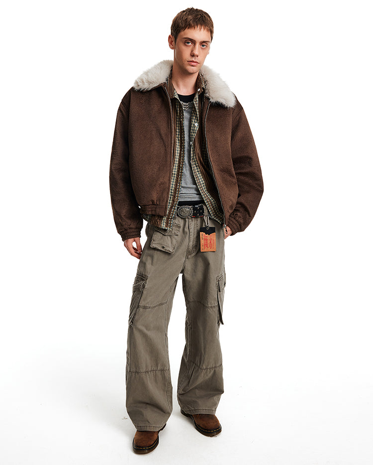 MADWITCH FUR CLEAN JACKET #AW25087