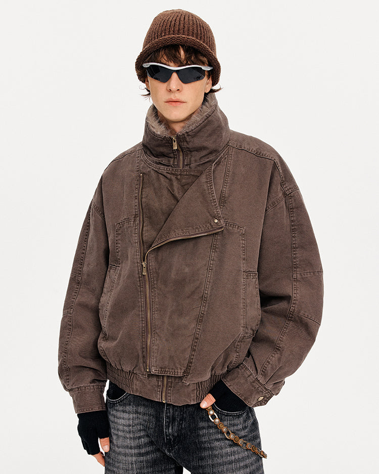 MADWITCH DECONSTRUCTED WASHED WORK JACKET #880630