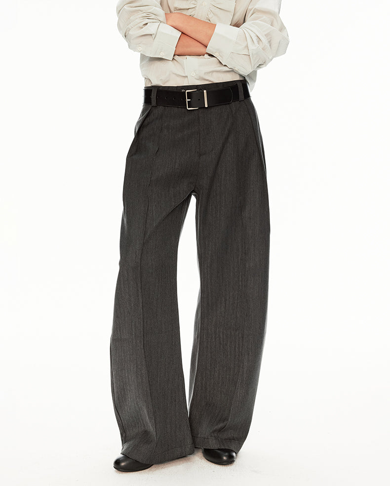 MADWIT DRAPED WIDE TROUSERS #CK6969