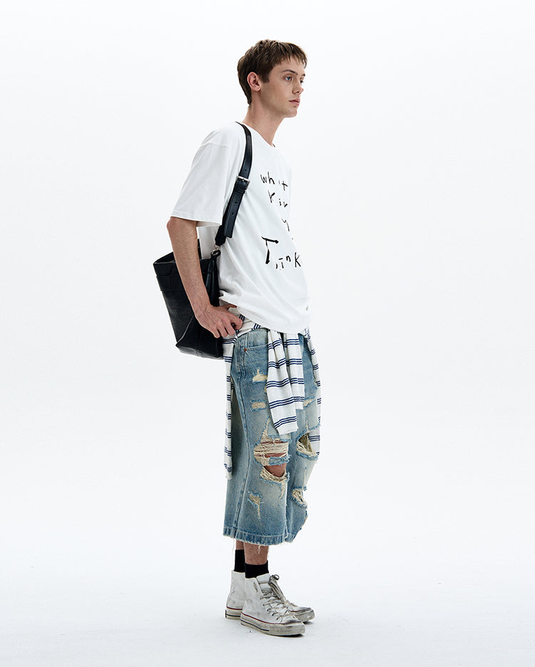 MADWITCH HAND DRAWN GRAPHIC TEE #UT007