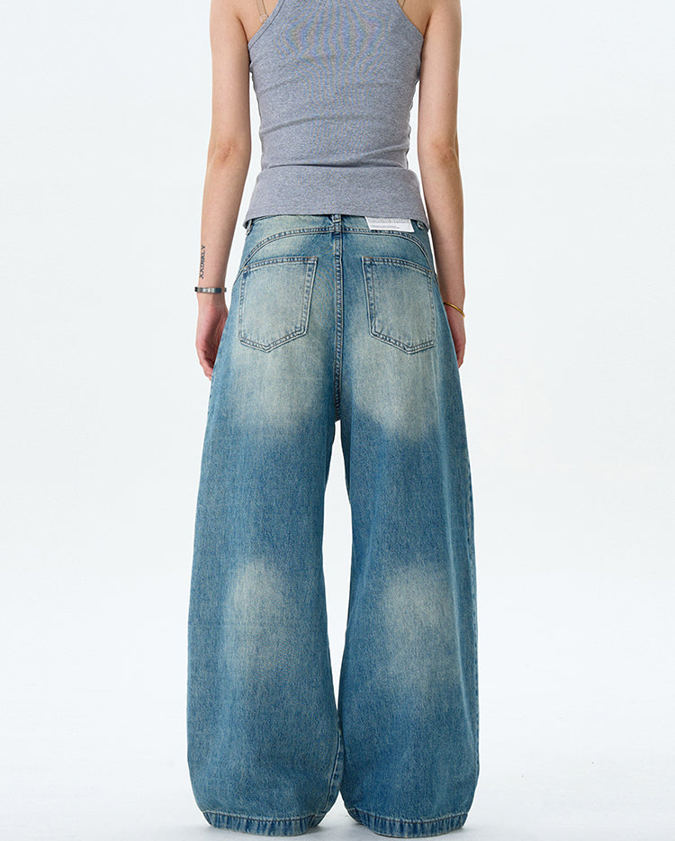 MADWITCH PATCHWORK DISTRESSED JEANS #CK1168