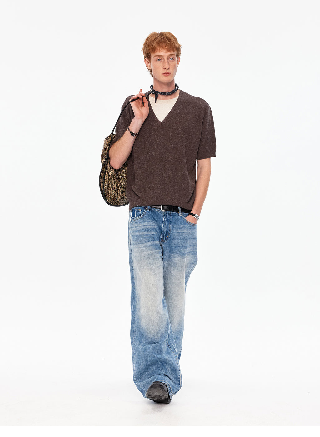 MADWITCH VINTAGE LINEN TENCEL TEE #68606 - MadWitch Store