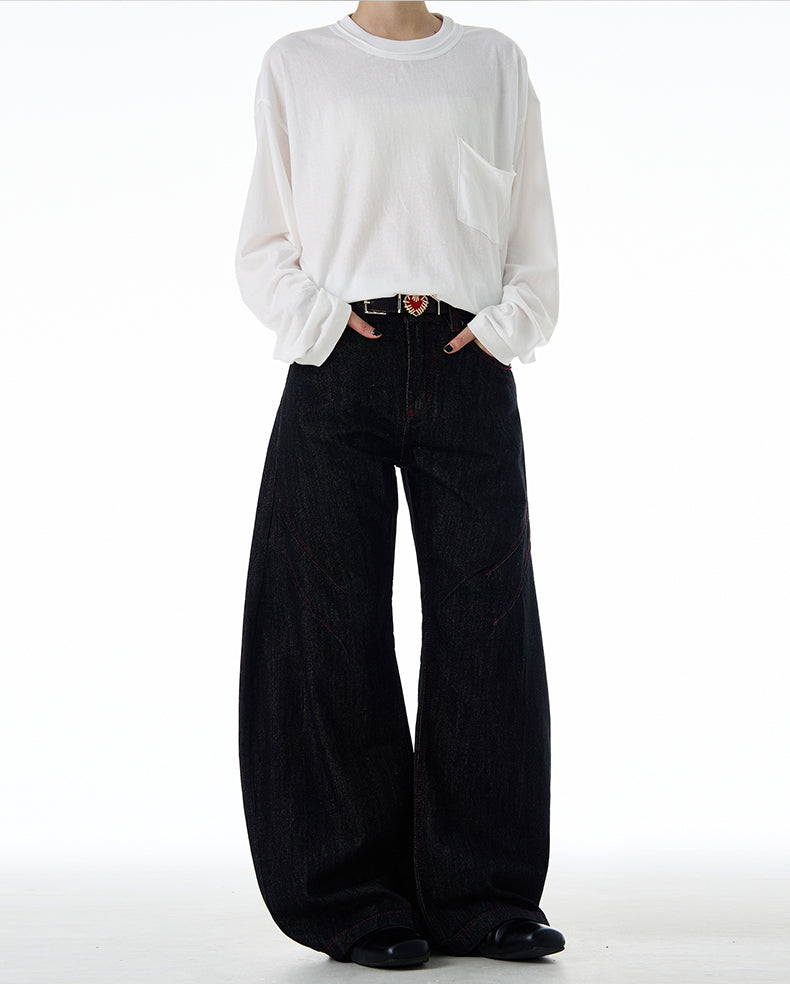 MADWITCH VINTAGE ANKLE-WRAP DENIM #G6697
