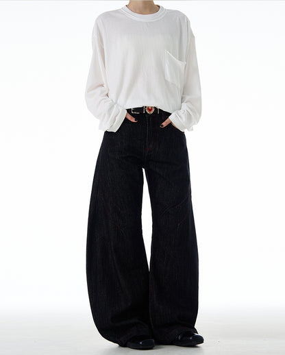 MADWITCH VINTAGE ANKLE-WRAP DENIM #G6697