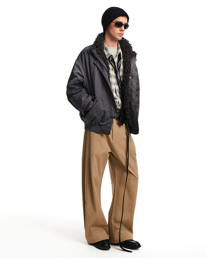 MADWITCH SHEARLING PUFF COAT #8815A285