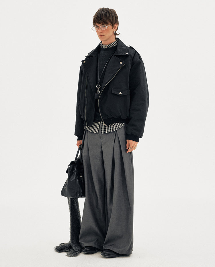 MADWITCH DIAGONAL UTILITY COAT #2553