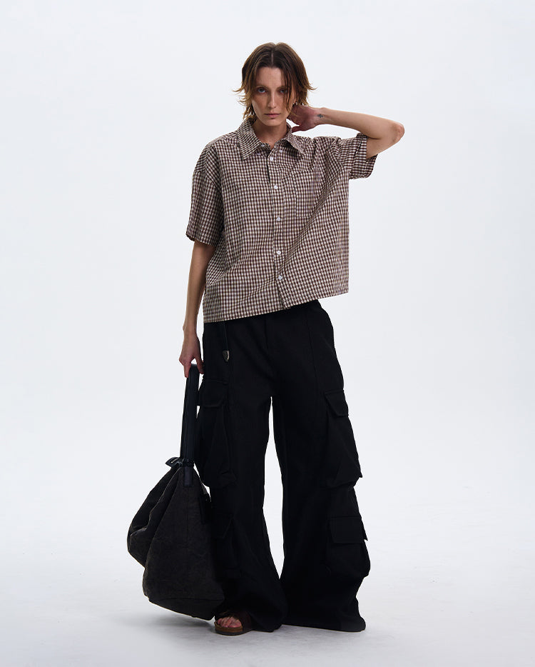 MADWITCH OLD MONEY STYLE SHORT-SLEEVE SHIRT #CR215