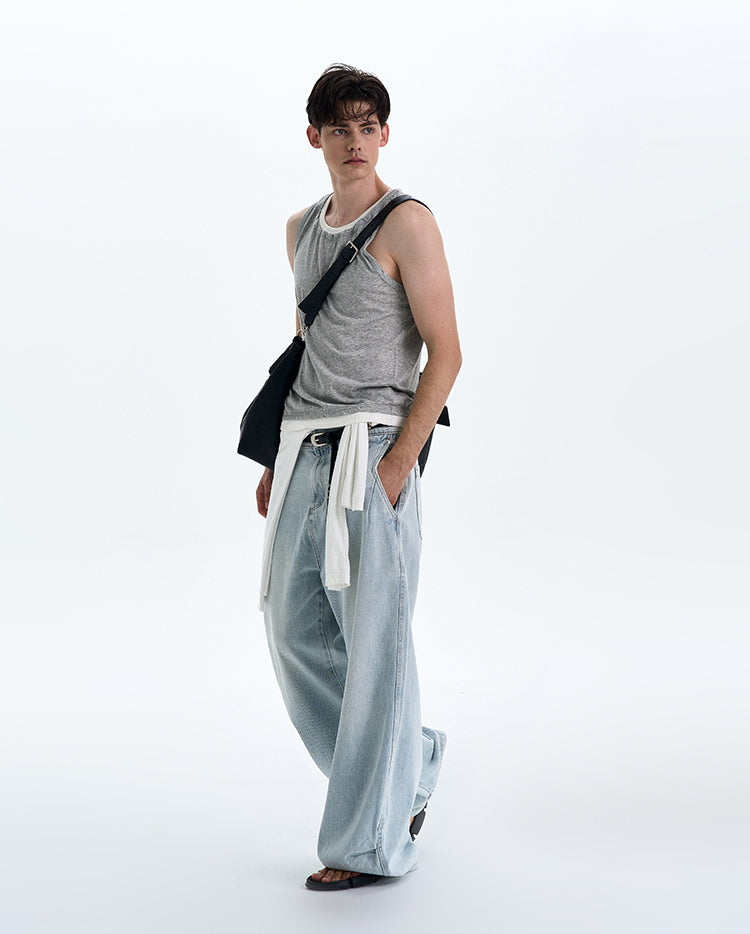 MADWITCH SUMMER SLEEVELESS TANK TOP #0327