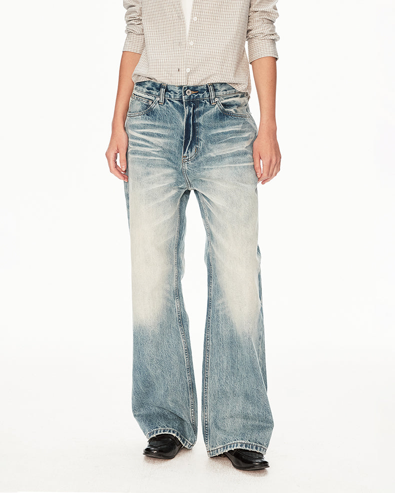 MADWIT VINTAGE STRAIGHT JEANS #GP9783