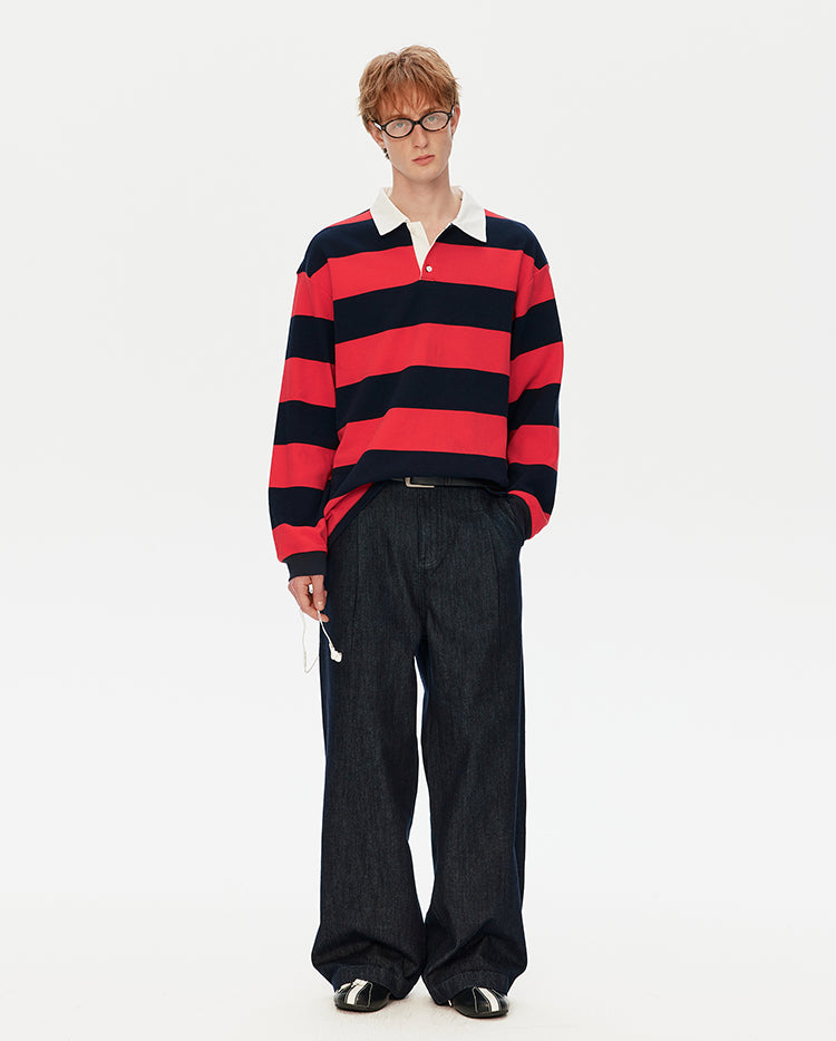 MADWITCH COLORBLOCK STRIPE TEE #26002