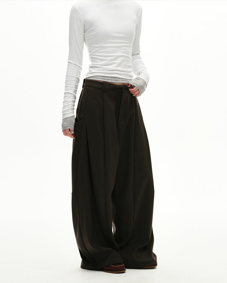 MADWITCH PLEAT DRAPE TROUSERS #UTU032
