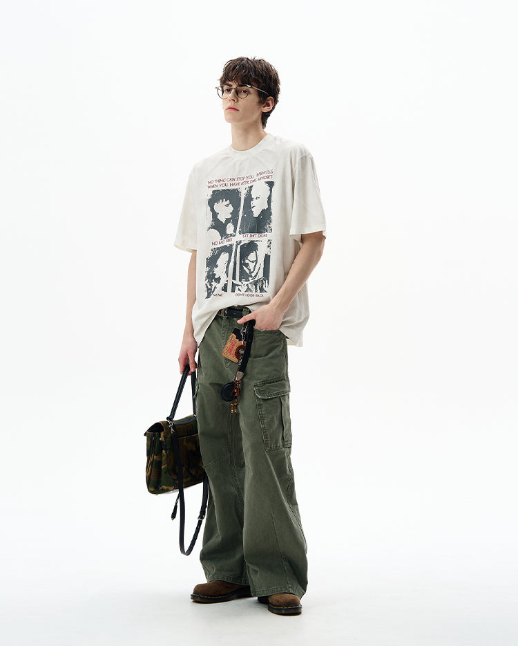 MADWITCH GRAPHIC CASUAL TEE #25703