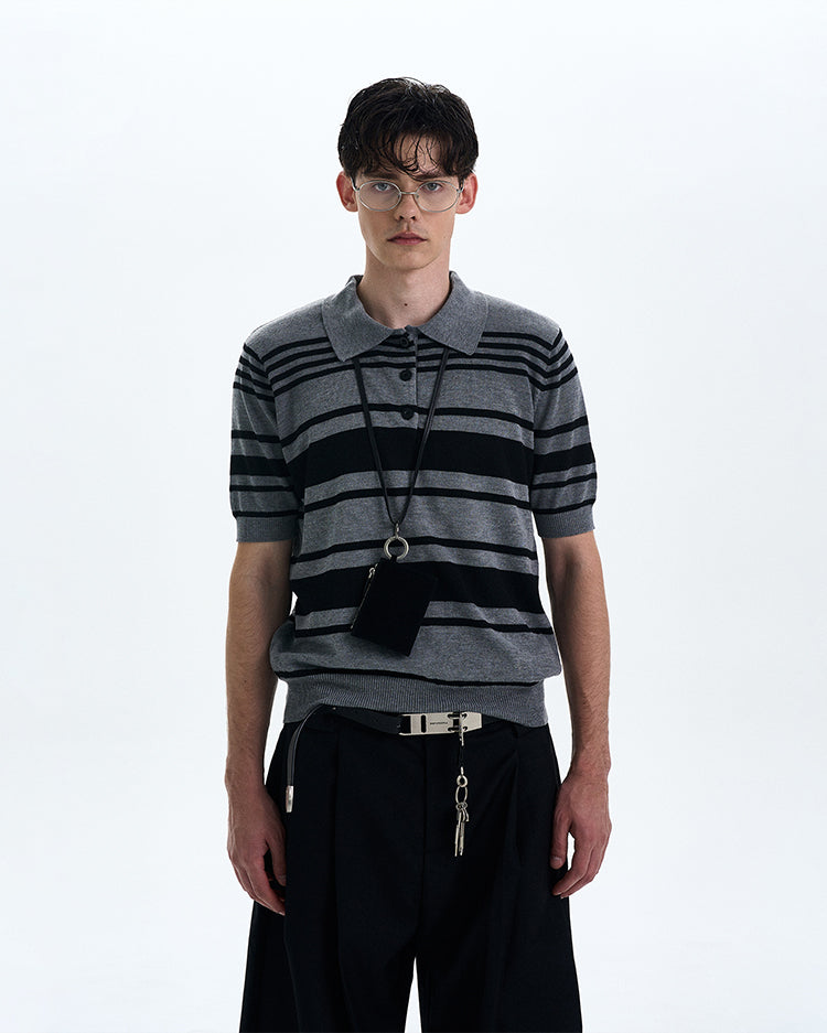 MADWITCH POLO KNIT SHORT SLEEVE TEE #27320