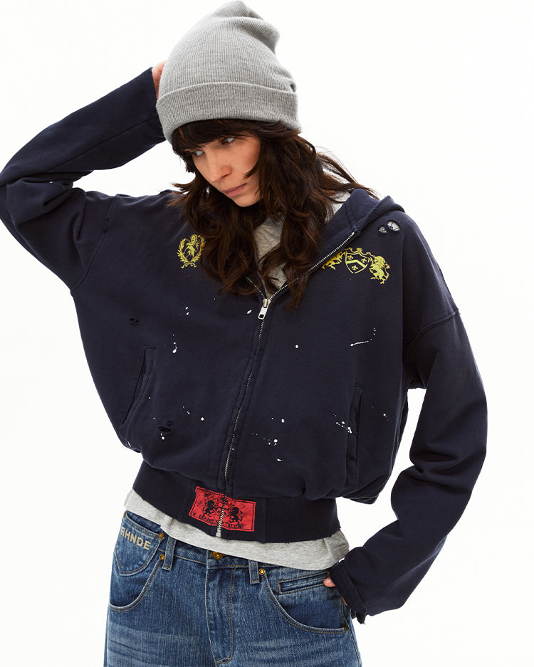 MADWITCH HIGH STREET HOODED SWEATSHIRT #26159