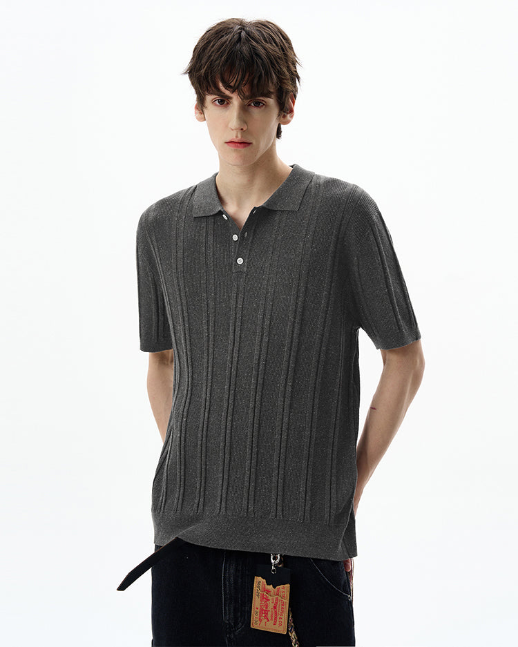 MADWITCH OLD MONEY KNIT TEE #LX0101