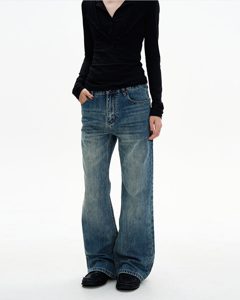 MADWITCH AGED STRAIGHT DENIM #N5531