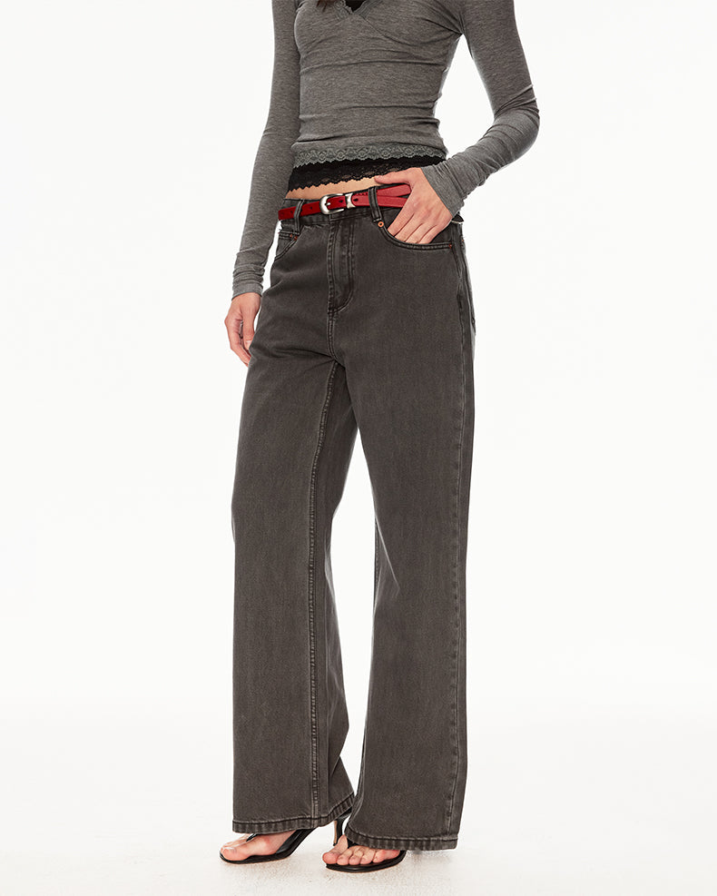 MADWIT FLARE STRAIGHT PANTS #GPC3601N