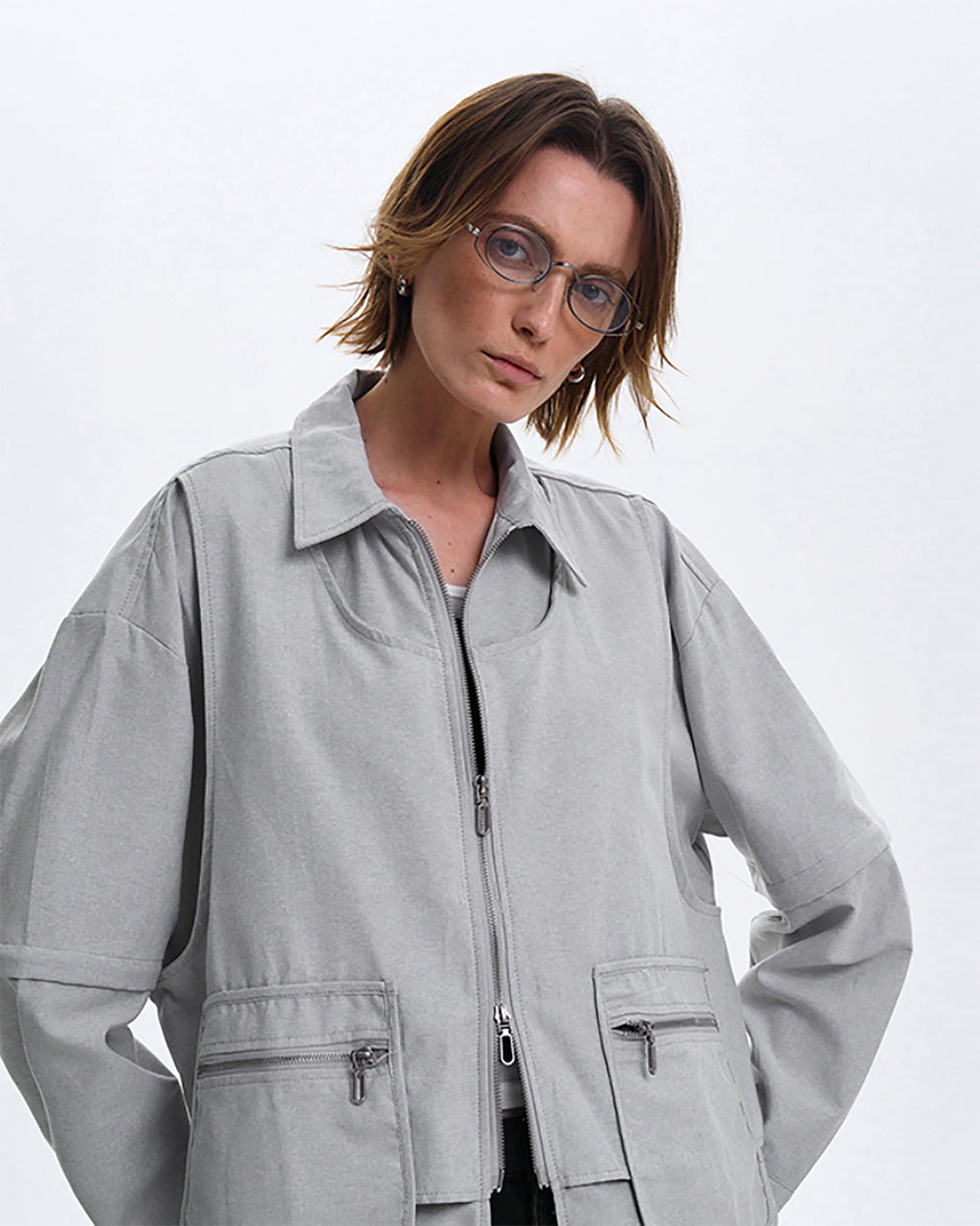 MADWITCH DECONSTRUCTED DESIGN JACKET #W218