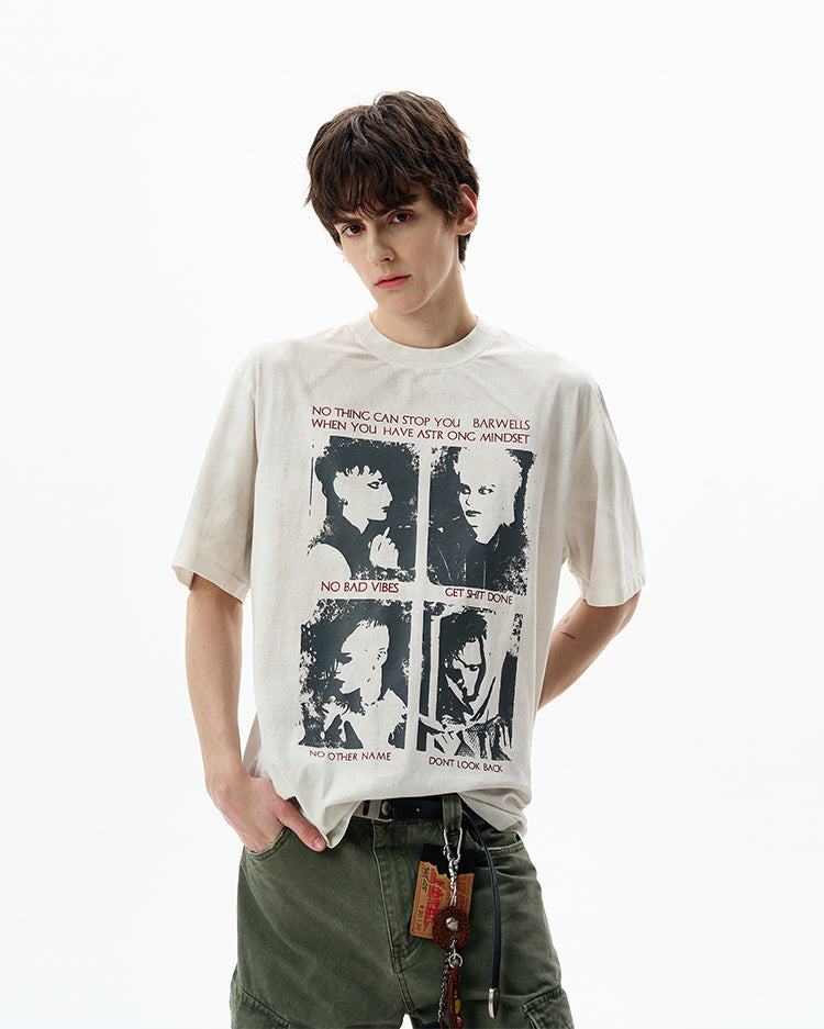 MADWITCH GRAPHIC CASUAL TEE #25703