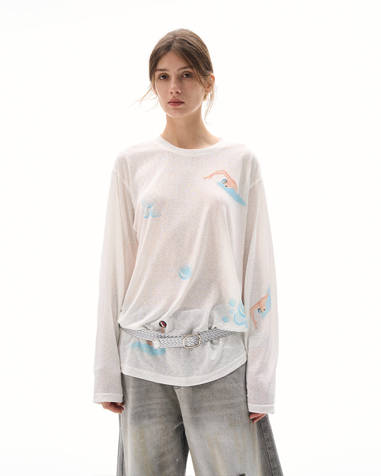 MADWITCH BREATHABLE OVERSIZED TOPS #880288