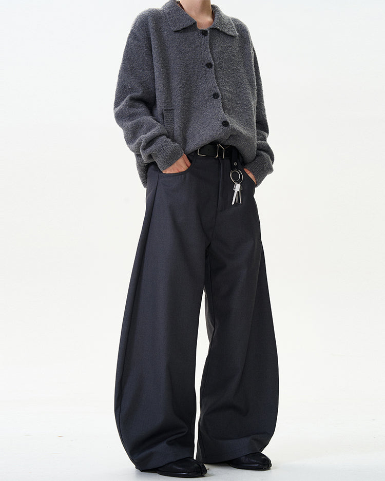 MADWITCH BLADE-CUT RELAXED TROUSERS #NR7182