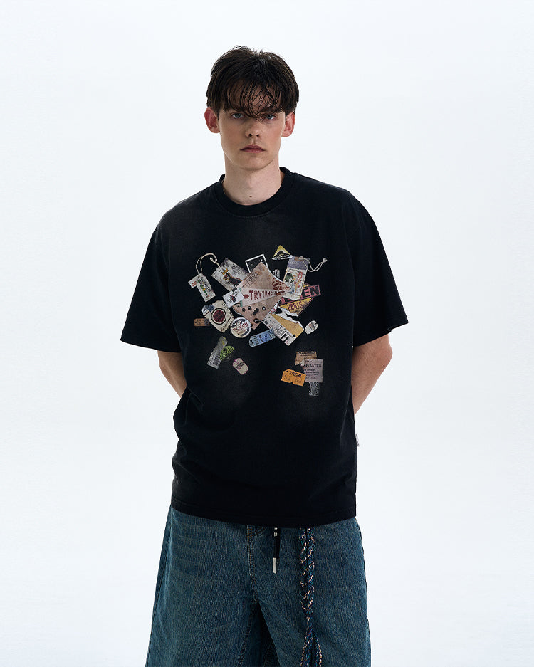 MADWITCH FUN GRAPHIC SHORT SLEEVE TEE #27335