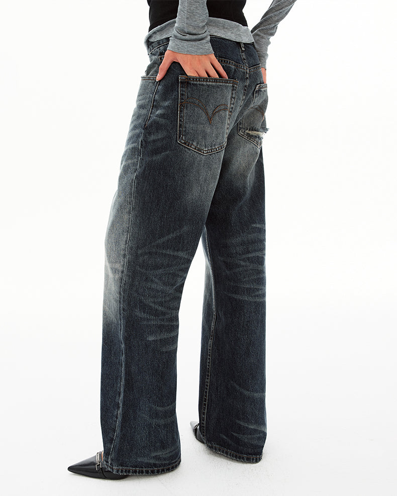 MADWIT RELAXED STRAIGHT PANTS #GP5586