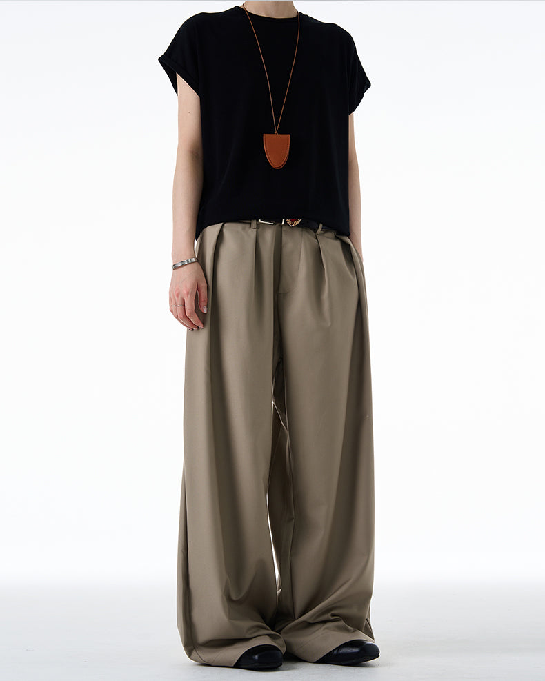 MADWITCH TAILORED DRAPED TROUSERS #C893