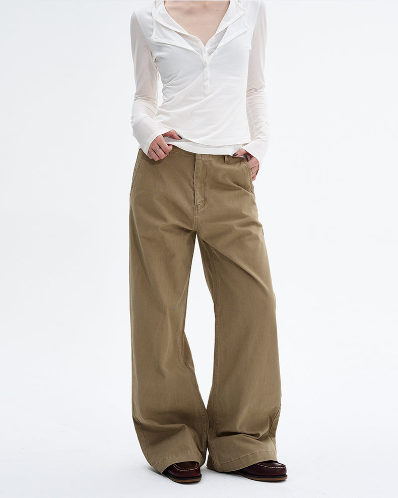 MADWITCH MINIMAL STRAIGHT PANTS #CK6902