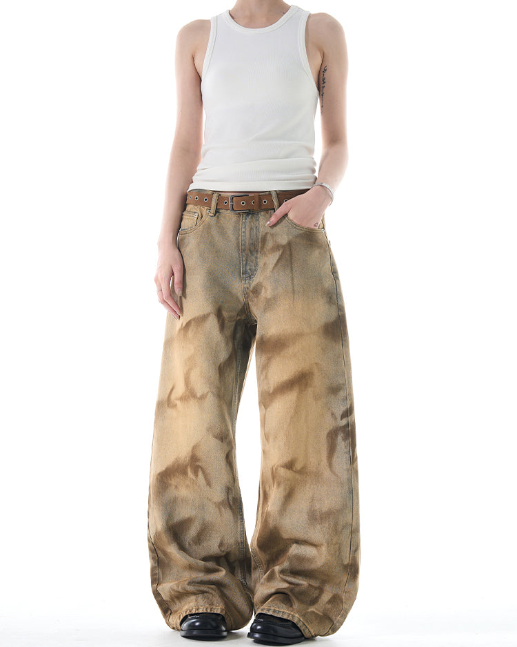 MADWITCH NICHE WASTELAND-STYLE JEANS #FX061